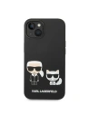 Kup Etui Karl Lagerfeld KLHMP14SSSKCK Apple iPhone 14 hardcase czarny/black Liquid Silicone Karl & Choupette Magsafe - KLD1193 - {ean13} - Sklep Home Screen