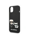 Kup Etui Karl Lagerfeld KLHMP14SSSKCK Apple iPhone 14 hardcase czarny/black Liquid Silicone Karl & Choupette Magsafe - KLD1193 - {ean13} - Sklep Home Screen