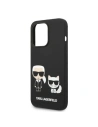 Kup Etui Karl Lagerfeld KLHMP14XSSKCK Apple iPhone 14 Pro Max hardcase negru/black Liquid Silicone Karl & Choupette Magsafe - KLD1194 - {ean13} - Sklep Home Screen
