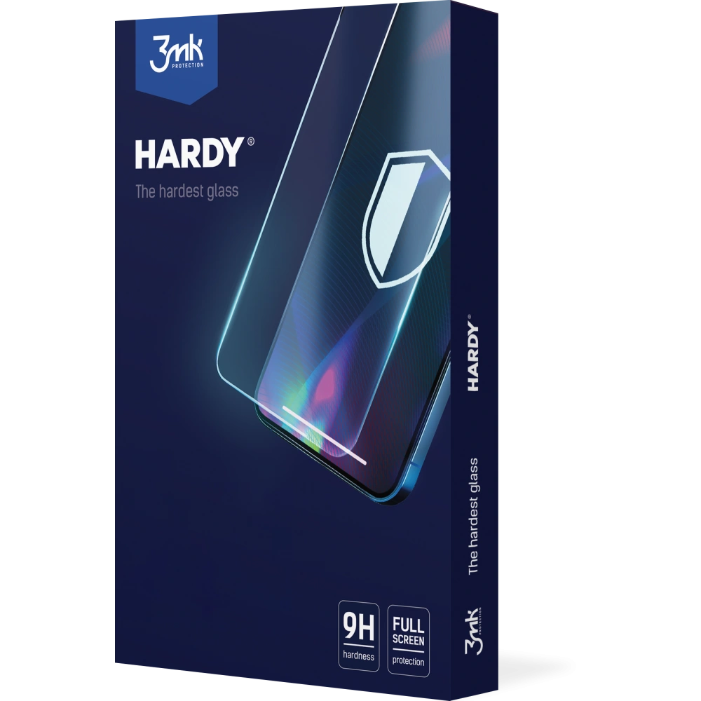 Szkło hartowane 3MK Hardy Apple iPhone iPhone 14 Plus / 15 Plus czarny/black