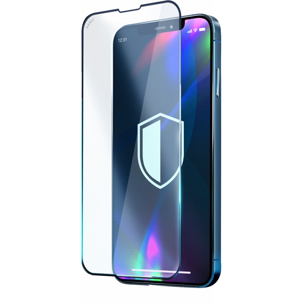 Szkło hartowane 3MK Hardy Apple iPhone 14 Pro Max czarny/black