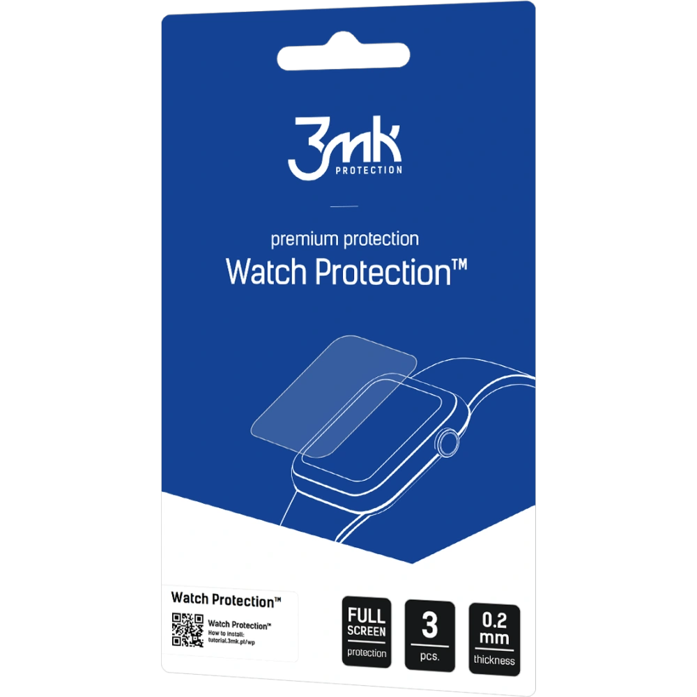 Szkło hybrydowe 3MK FlexibleGlass Watch Protection Realme TechLife Watch R100
