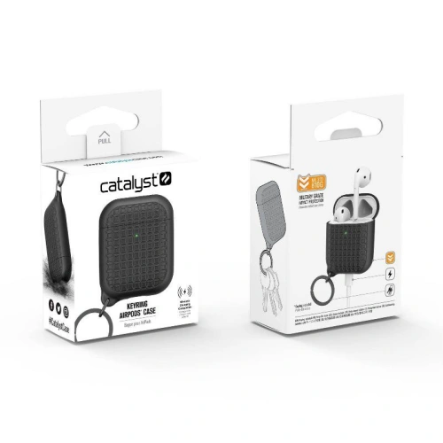Kup Etui Catalyst pentru chei Apple AirPods 2/1, negru - CAT116 - {ean13} - Sklep Home Screen