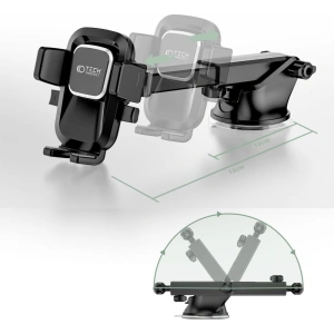 Buy Tech-Protect V4 Universal Windshield & Dashboard Car Mount Black - THP1459 - {ean13} - Home Screen Store Europe