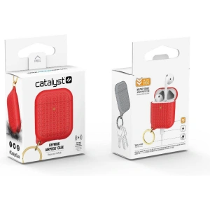 Kup Etui Catalyst Keyring Apple AirPods 2/1 czerwone - CAT117 - {ean13} - Sklep Home Screen