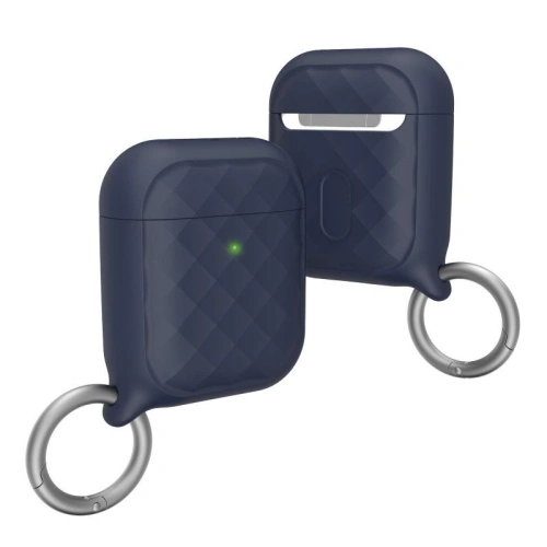 Kup Etui Catalyst Ring Clip Apple AirPods 2/1 albastru închis - CAT118 - {ean13} - Sklep Home Screen
