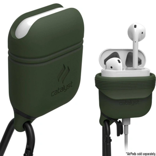 Kup Etui impermeabil Catalyst Waterproof pentru Apple AirPods, verde. - CAT120 - {ean13} - Sklep Home Screen
