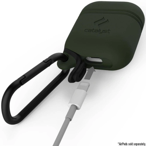 Kup Etui impermeabil Catalyst Waterproof pentru Apple AirPods, verde. - CAT120 - {ean13} - Sklep Home Screen