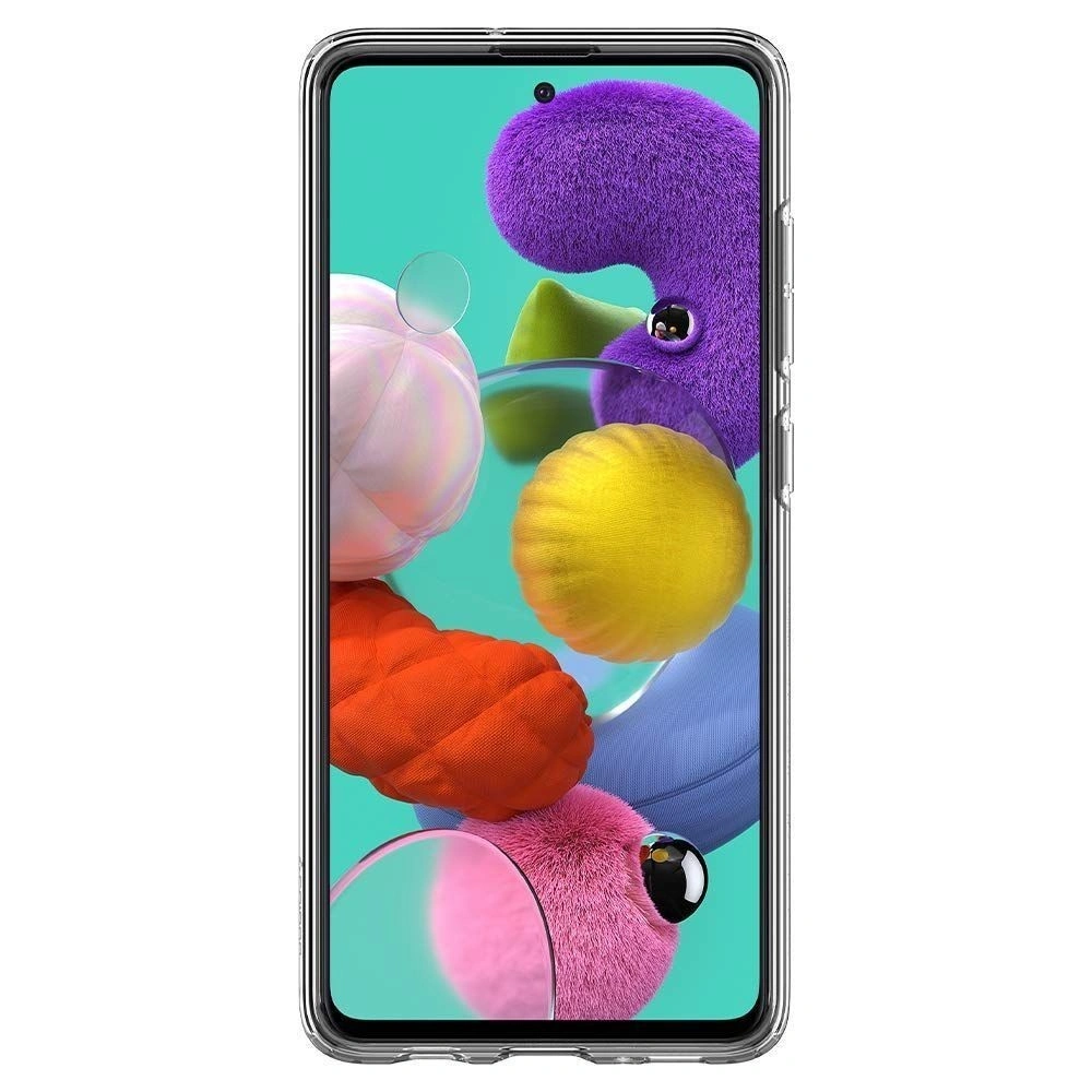 Etui Samsung Galaxy A71 - Spigen Liquid Crystal - Home Screen