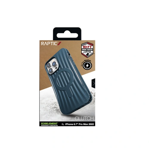 Kup Etui X-Doria Raptic Clutch MagSafe Apple iPhone 14 Pro Max (Námořnická modrá) - XDR225 - {ean13} - Sklep Home Screen