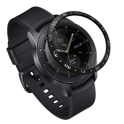 Kup Acoperire pentru tachimetrul Ringke Samsung Galaxy Sport/Watch 42mm oțel inoxidabil negru GW-42-03 - RGK1128BLK - {ean13} - Sklep Home Screen