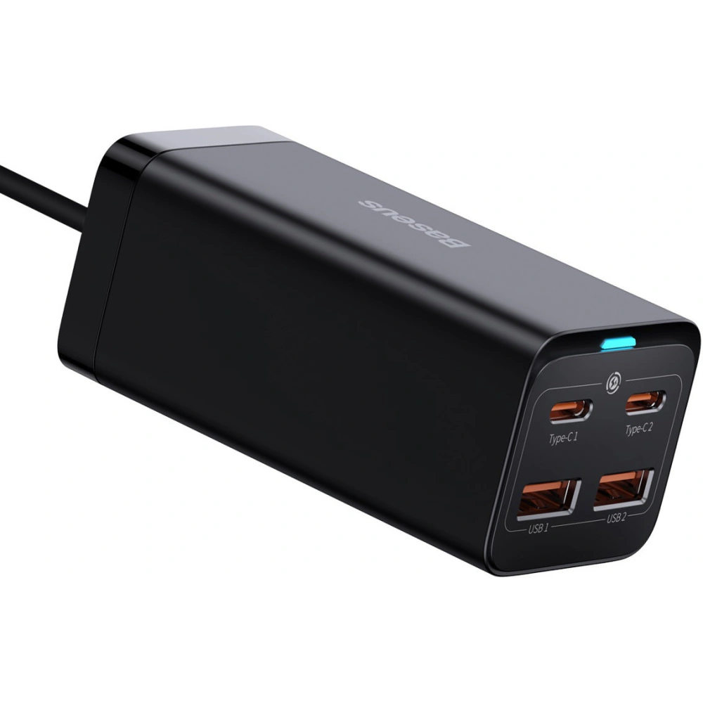 Ładowarka sieciowa Baseus GaN3 Pro GaN 2xUSB-C/2xUSB 100W PD3.0, QC4.0+, AFC czarny