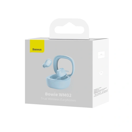 Buy Baseus Bowie WM02 TWS Bluetooth 5.3 wireless headphones blue (NGTW180003) - BSU3631 - {ean13} - Home Screen Store Europe
