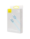 Kup Cablul Baseus Crystal Shine Series USB/Lightning 2,4A 20W 1,2m albastru - BSU3633 - {ean13} - Sklep Home Screen