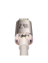 Kup Kabel Baseus Crystal Shine Series USB/Lightning 2,4A 20W 1,2m růžový - BSU3634 - {ean13} - Sklep Home Screen