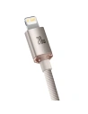 Kup Kábel Baseus Crystal Shine Series USB-C/Lightning Power Delivery 20W 1,2m rózsaszín - BSU3638 - {ean13} - Sklep Home Screen