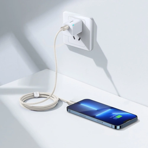 Kup Kábel Baseus Crystal Shine Series USB-C/Lightning Power Delivery 20W 1,2m rózsaszín - BSU3638 - {ean13} - Sklep Home Screen