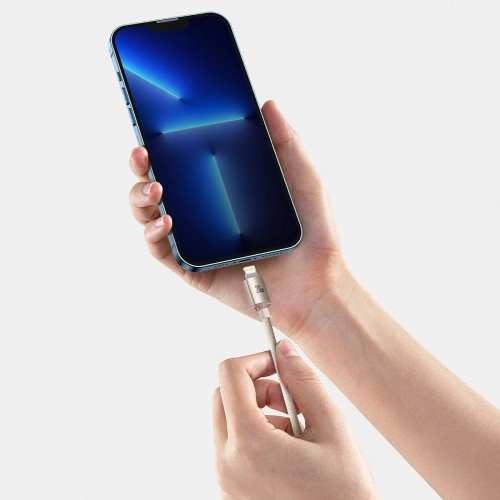 Kup Kábel Baseus Crystal Shine Series USB-C/Lightning Power Delivery 20W 1,2m rózsaszín - BSU3638 - {ean13} - Sklep Home Screen