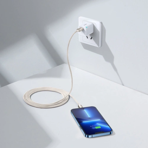 Kup Kabel Baseus Crystal Shine Series USB-C/Lightning Power Delivery 20W 2m růžový - BSU3640 - {ean13} - Sklep Home Screen
