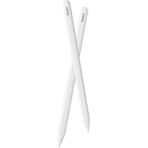 Buy Baseus wireless active stylus + replaceable tip white (SXBC020002) - BSU3641 - {ean13} - Home Screen Store Europe