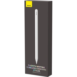 Buy Baseus wireless active stylus + replaceable tip white (SXBC020002) - BSU3641 - {ean13} - Home Screen Store Europe