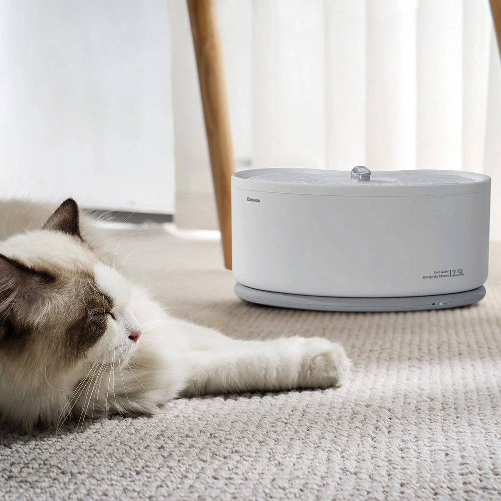 Dozownik wody dla zwierząt Baseus biały(ACLY000202)