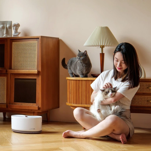 Buy Baseus smart pet water dispenser white (ACLY000202) - BSU3642 - {ean13} - Home Screen Store Europe