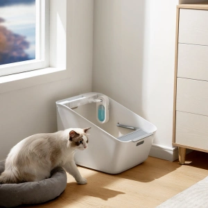 Neutralizátor zápachů zvířat Baseus Flora J1 bílý (ACFJ000002)
