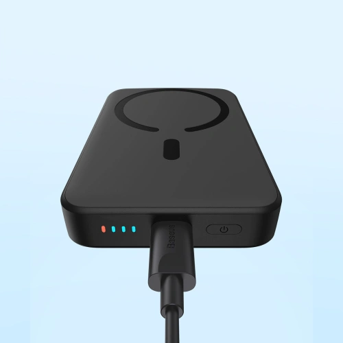Kup Powerbank Baseus Magnetic Mini 10000mAh 20W černý + kabel USB-C/USB-C 60W (20V/3A) 0,5m černý - BSU3646 - {ean13} - Sklep Home Screen