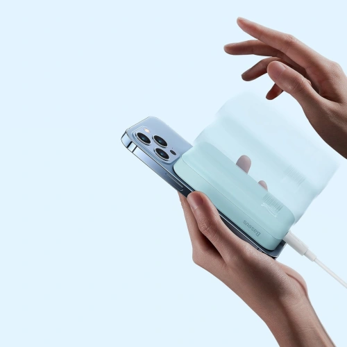 Kup Powerbank Baseus Magnetic Mini 10000mAh 20W černý + kabel USB-C/USB-C 60W (20V/3A) 0,5m černý - BSU3646 - {ean13} - Sklep Home Screen
