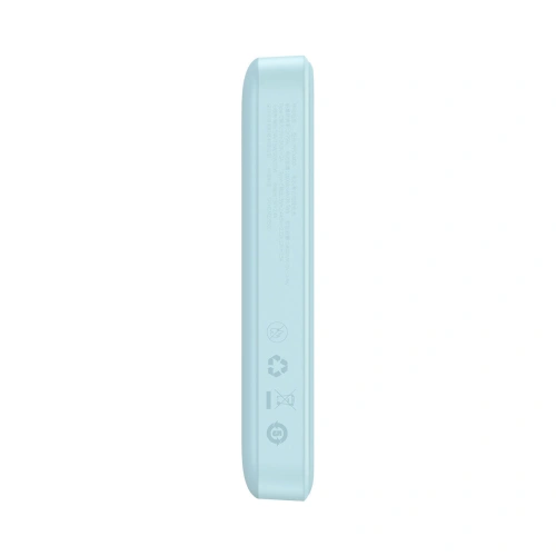 Kup Powerbank Baseus Magnetic Mini 10000mAh 20W kék + USB-C/USB-C 60W (20V/3A) 0,5m fehér kábellel - BSU3648 - {ean13} - Sklep Home Screen