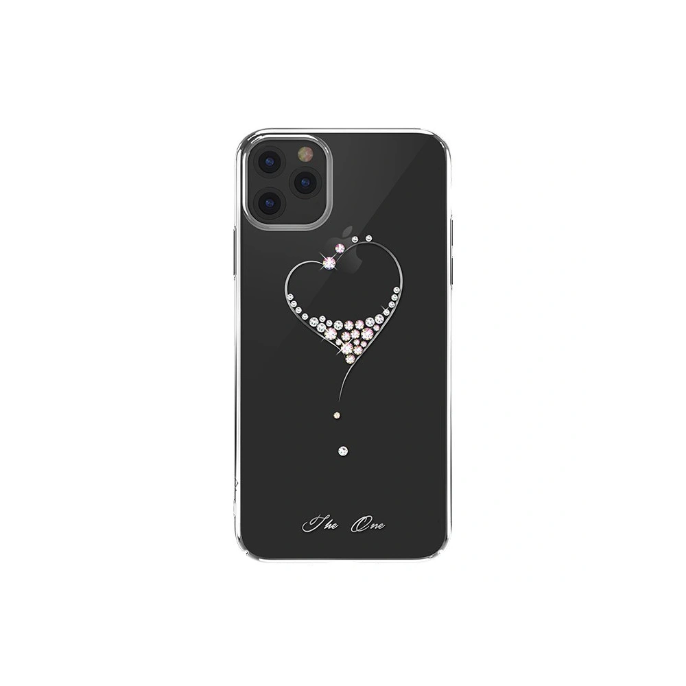 Etui Kingxbar Wish Swarovski Apple iPhone 11 Pro srebrny