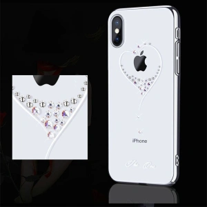 Kup Etui Kingxbar Wish Swarovski Apple iPhone 11 Pro srebrny - KGX230 - {ean13} - Sklep Home Screen