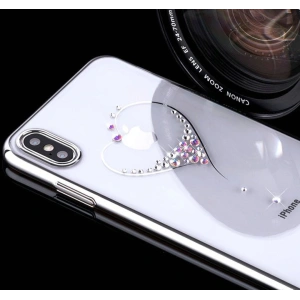 Kup Etui Kingxbar Wish Swarovski Apple iPhone 11 Pro srebrny - KGX230 - {ean13} - Sklep Home Screen