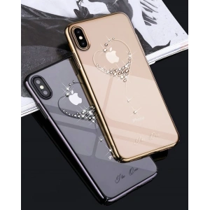 Kup Etui Kingxbar Wish Swarovski Apple iPhone 11 Pro srebrny - KGX230 - {ean13} - Sklep Home Screen
