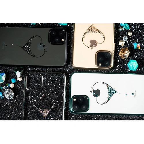 Kup Etui Kingxbar Wish Swarovski Apple iPhone 11 Pro argintiu - KGX230 - {ean13} - Sklep Home Screen