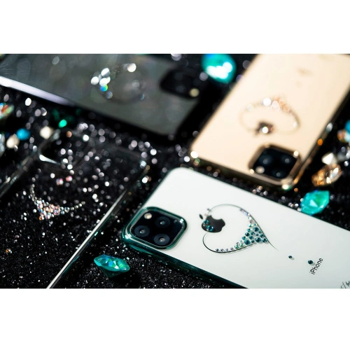 Kup Etui Kingxbar Wish Swarovski Apple iPhone 11 Pro argintiu - KGX230 - {ean13} - Sklep Home Screen