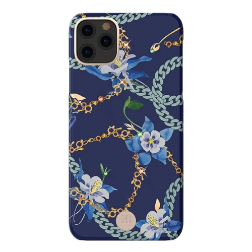 Kup Etui Kingxbar Luxusní Swarovski Apple iPhone 11 Pro Max modrý - KGX232 - {ean13} - Sklep Home Screen