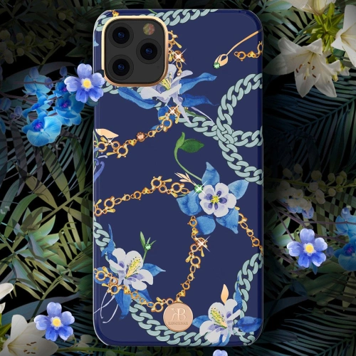 Kup Etui Kingxbar Luxusní Swarovski Apple iPhone 11 Pro Max modrý - KGX232 - {ean13} - Sklep Home Screen