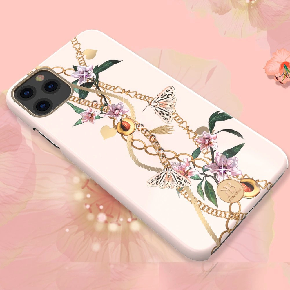 Etui Kingxbar Luxury Swarovski Apple iPhone 11 Pro Max niebieski