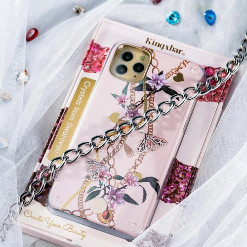 Kup Etui Kingxbar Luxusní Swarovski Apple iPhone 11 Pro Max modrý - KGX232 - {ean13} - Sklep Home Screen