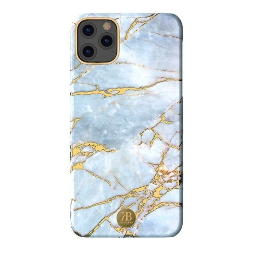 Kup Etui Kingxbar Marble Apple iPhone 11 Pro Max bílo-modrý - KGX233 - {ean13} - Sklep Home Screen