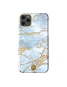 Etui Kingxbar Marble Apple iPhone 11 Pro Max biało-błękitny