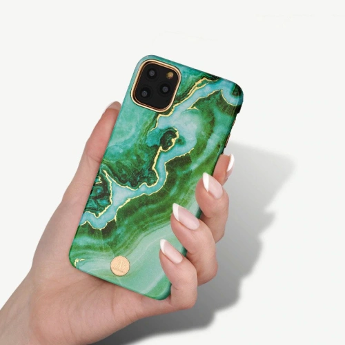 Kup Etui Kingxbar Marble Apple iPhone 11 Pro Max bílo-modrý - KGX233 - {ean13} - Sklep Home Screen