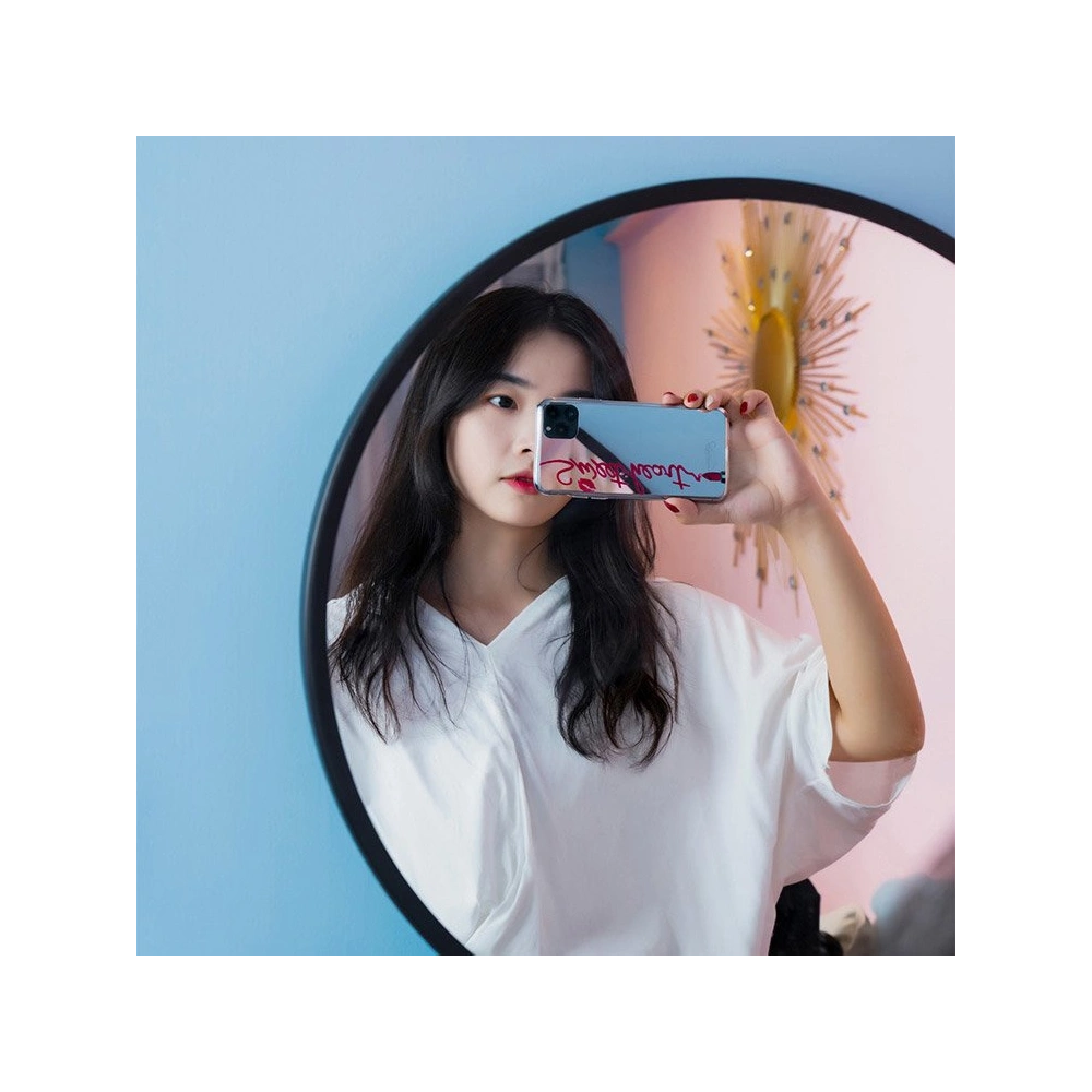 Etui Kingxbar Angel Swarovski My Angel Apple iPhone 11 Pro Max lusterko przezroczysty