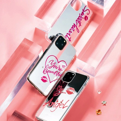 Kup Etui Kingxbar Angel Swarovski My Angel Apple iPhone 11 Pro Max lusterko przezroczysty - KGX234 - {ean13} - Sklep Home Screen
