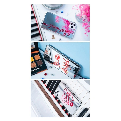 Kup Etui Kingxbar Angel Swarovski Youre beautiful Apple iPhone 11 Pro Max lusterko przezroczysty - KGX235 - {ean13} - Sklep Home Screen