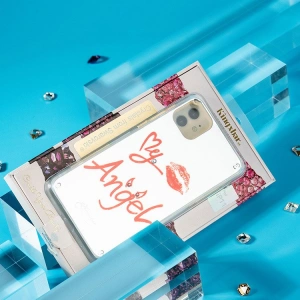 Kup Etui Kingxbar Angel Swarovski Ești frumoasă Apple iPhone 11 Pro Max oglindă transparentă - KGX235 - {ean13} - Sklep Home Screen