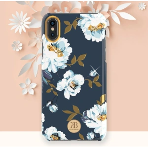 Kup Etui Kingxbar Blossom Swarovski Apple iPhone XS Max różowy - KGX236 - {ean13} - Sklep Home Screen