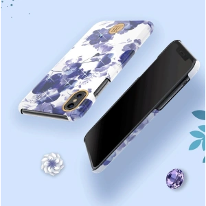 Kingxbar Blossom Swarovski Apple iPhone XS Max pink